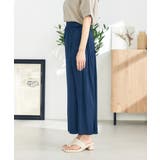 【洗える/セットアップ対応可】サテンギャザースカンツ | a.v.v【WOMEN】 | 詳細画像29 