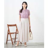 シアーワイドパンツ | a.v.v【WOMEN】 | 詳細画像15 