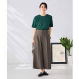 【接触冷感 UVカット】リネンライククロップドパンツ【セットアップ対応 アンチピ… | a.v.v【WOMEN】 | 詳細画像23 