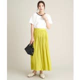 【イージーケア】落ち感ギャザースカンツ | a.v.v【WOMEN】 | 詳細画像3