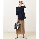 【イージーケア】落ち感ギャザースカンツ | a.v.v【WOMEN】 | 詳細画像36