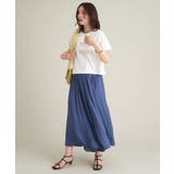 【イージーケア】落ち感ギャザースカンツ | a.v.v【WOMEN】 | 詳細画像8