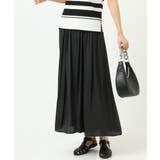 ダークグレー | 【イージーケア】落ち感ギャザースカンツ | a.v.v【WOMEN】