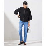 【接触冷感/ストレッチ】デニムストレートパンツ | a.v.v【WOMEN】 | 詳細画像13 