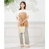 【接触冷感/ストレッチ】デニムストレートパンツ | a.v.v【WOMEN】 | 詳細画像18 