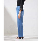 【接触冷感/ストレッチ】デニムストレートパンツ | a.v.v【WOMEN】 | 詳細画像2 