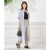 【接触冷感/ストレッチ】デニムストレートパンツ | a.v.v【WOMEN】 | 詳細画像25 