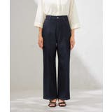 【接触冷感/ストレッチ】デニムワイドパンツ | a.v.v【WOMEN】 | 詳細画像16 