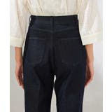 【接触冷感/ストレッチ】デニムワイドパンツ | a.v.v【WOMEN】 | 詳細画像20 