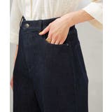 【接触冷感/ストレッチ】デニムワイドパンツ | a.v.v【WOMEN】 | 詳細画像21 