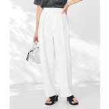 【洗える】タックワイドテーパードパンツ【WEB限定】 | a.v.v【WOMEN】 | 詳細画像10 