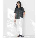 【洗える】タックワイドテーパードパンツ【WEB限定】 | a.v.v【WOMEN】 | 詳細画像18 