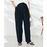 【洗える】タックワイドテーパードパンツ【WEB限定】 | a.v.v【WOMEN】 | 詳細画像20 