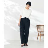 【洗える】タックワイドテーパードパンツ【WEB限定】 | a.v.v【WOMEN】 | 詳細画像22 