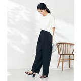 【洗える】タックワイドテーパードパンツ【WEB限定】 | a.v.v【WOMEN】 | 詳細画像25 