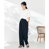 【洗える】タックワイドテーパードパンツ【WEB限定】 | a.v.v【WOMEN】 | 詳細画像26 