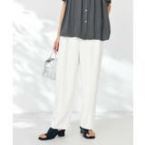 【洗える】タックワイドテーパードパンツ【WEB限定】 | a.v.v【WOMEN】 | 詳細画像8 
