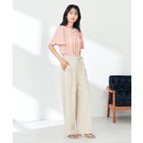 【洗える】ベルト付きストレートパンツ | a.v.v【WOMEN】 | 詳細画像11 