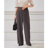 【洗える】ベルト付きストレートパンツ | a.v.v【WOMEN】 | 詳細画像14 