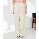 【洗える】ベルト付きストレートパンツ | a.v.v【WOMEN】 | 詳細画像27 