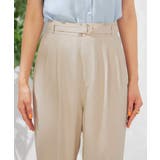 【洗える】ベルト付きストレートパンツ | a.v.v【WOMEN】 | 詳細画像28 