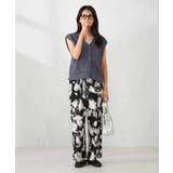 【マシンウォッシャブル】プリントイージーパンツ | a.v.v【WOMEN】 | 詳細画像14 