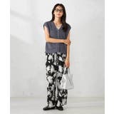 【マシンウォッシャブル】プリントイージーパンツ | a.v.v【WOMEN】 | 詳細画像15 