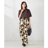 【マシンウォッシャブル】プリントイージーパンツ | a.v.v【WOMEN】 | 詳細画像5 