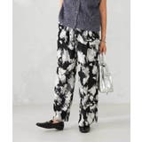 【マシンウォッシャブル】プリントイージーパンツ | a.v.v【WOMEN】 | 詳細画像8 