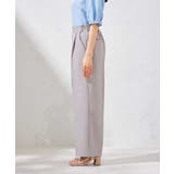 【接触冷感/洗える/イージーケア】美ラクるスッキリ見えストライプワイドパンツ | a.v.v【WOMEN】 | 詳細画像11 