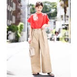 【洗える】チノタックワイドパンツ | a.v.v【WOMEN】 | 詳細画像12