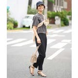 【接触冷感/マシンウォッシャブル】フロントスリットストレッチパンツ | a.v.v【WOMEN】 | 詳細画像19 
