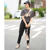 【接触冷感/マシンウォッシャブル】フロントスリットストレッチパンツ | a.v.v【WOMEN】 | 詳細画像21 