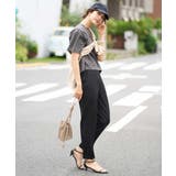 【接触冷感/マシンウォッシャブル】フロントスリットストレッチパンツ | a.v.v【WOMEN】 | 詳細画像22 