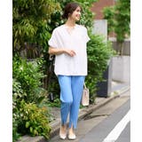 【接触冷感/マシンウォッシャブル】フロントスリットストレッチパンツ | a.v.v【WOMEN】 | 詳細画像63 