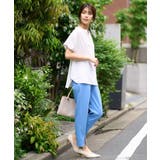 【接触冷感/マシンウォッシャブル】フロントスリットストレッチパンツ | a.v.v【WOMEN】 | 詳細画像64 