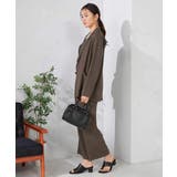 【接触冷感/UVカット/吸水速乾】美ラクるスッキリ見えワイドパンツ | a.v.v【WOMEN】 | 詳細画像10 