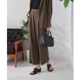 【接触冷感/UVカット/吸水速乾】美ラクるスッキリ見えワイドパンツ | a.v.v【WOMEN】 | 詳細画像3 