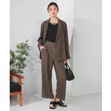 【接触冷感/UVカット/吸水速乾】美ラクるスッキリ見えワイドパンツ | a.v.v【WOMEN】 | 詳細画像6 