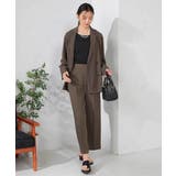 【接触冷感/UVカット/吸水速乾】美ラクるスッキリ見えワイドパンツ | a.v.v【WOMEN】 | 詳細画像7 