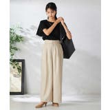 シアーワイドパンツ | a.v.v【WOMEN】 | 詳細画像7 