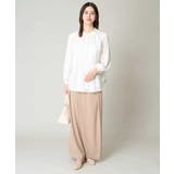 ラップワイドパンツ | a.v.v【WOMEN】 | 詳細画像7 