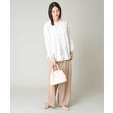 ラップワイドパンツ | a.v.v【WOMEN】 | 詳細画像8 