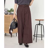 ベルテッドワイドパンツ | a.v.v【WOMEN】 | 詳細画像24 