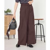 ベルテッドワイドパンツ | a.v.v【WOMEN】 | 詳細画像26 