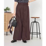 ベルテッドワイドパンツ | a.v.v【WOMEN】 | 詳細画像27 