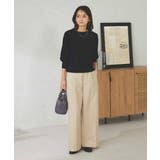 ベルテッドワイドパンツ | a.v.v【WOMEN】 | 詳細画像3 