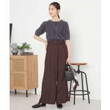 ベルテッドワイドパンツ | a.v.v【WOMEN】 | 詳細画像30 