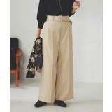 ベルテッドワイドパンツ | a.v.v【WOMEN】 | 詳細画像34 