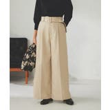 ベルテッドワイドパンツ | a.v.v【WOMEN】 | 詳細画像36 